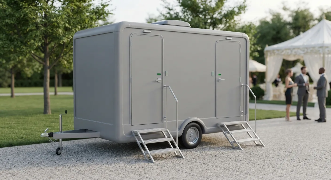 2 Stall Restroom Trailer in Elk Grove, CA