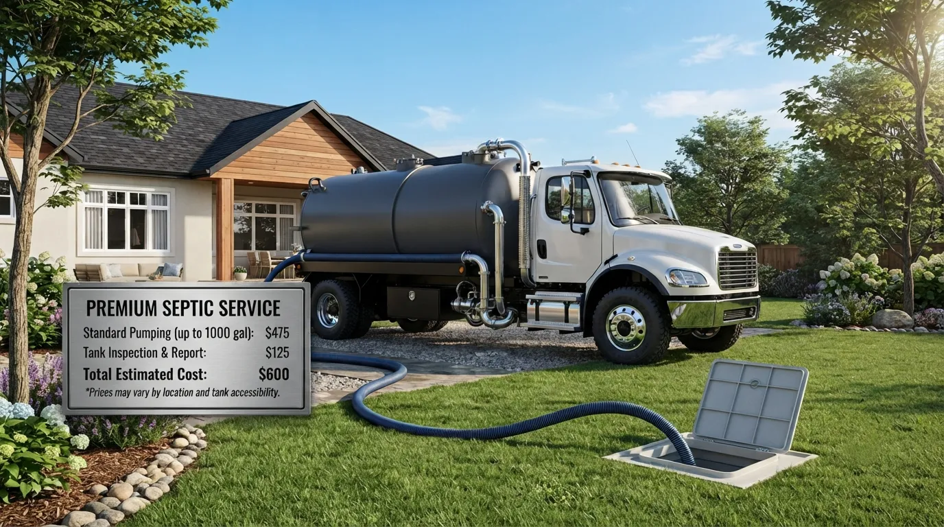 Septic Tank Pumping Cost in Elk Grove, CA